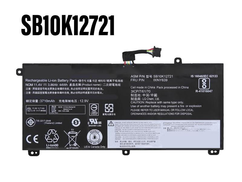 Batterie ordinateur portable SB10K12721
