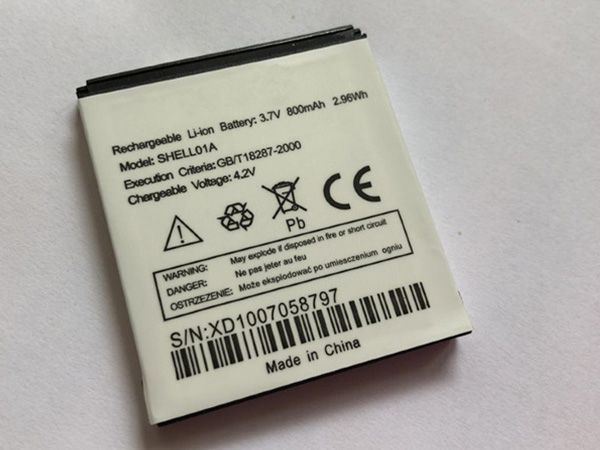 Batterie interne smartphone SHELL01A