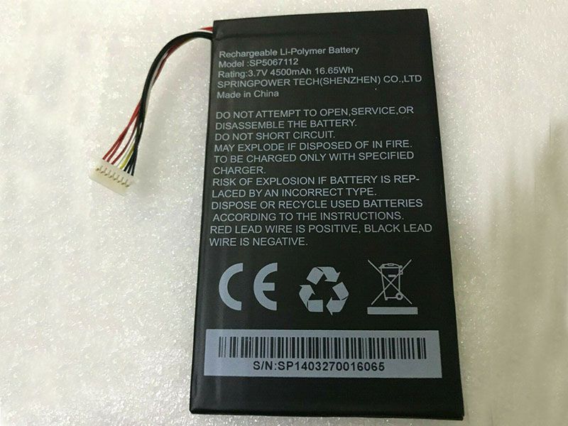 Batterie interne tablette SP5067112