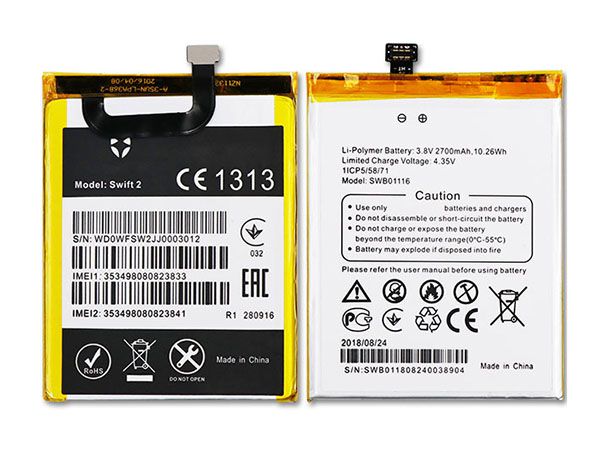 Batterie interne smartphone SWB0116
