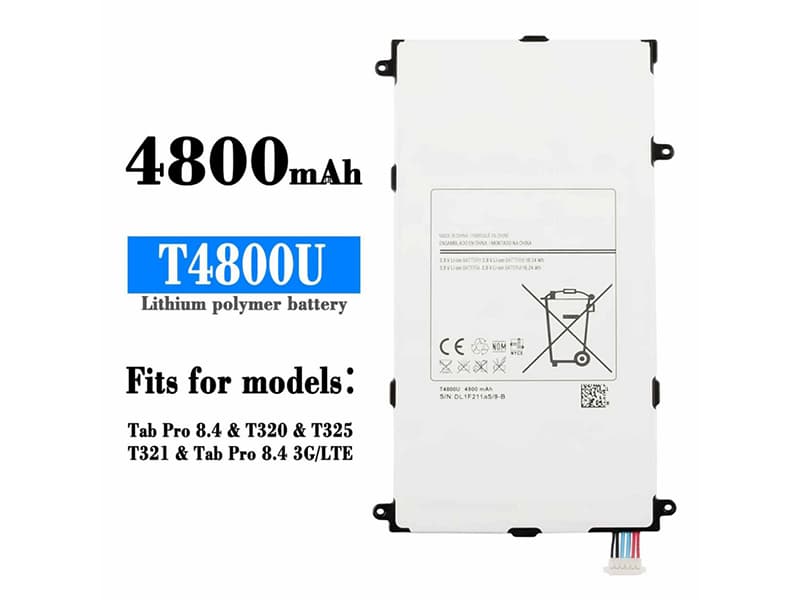 Batterie interne tablette T4800U
