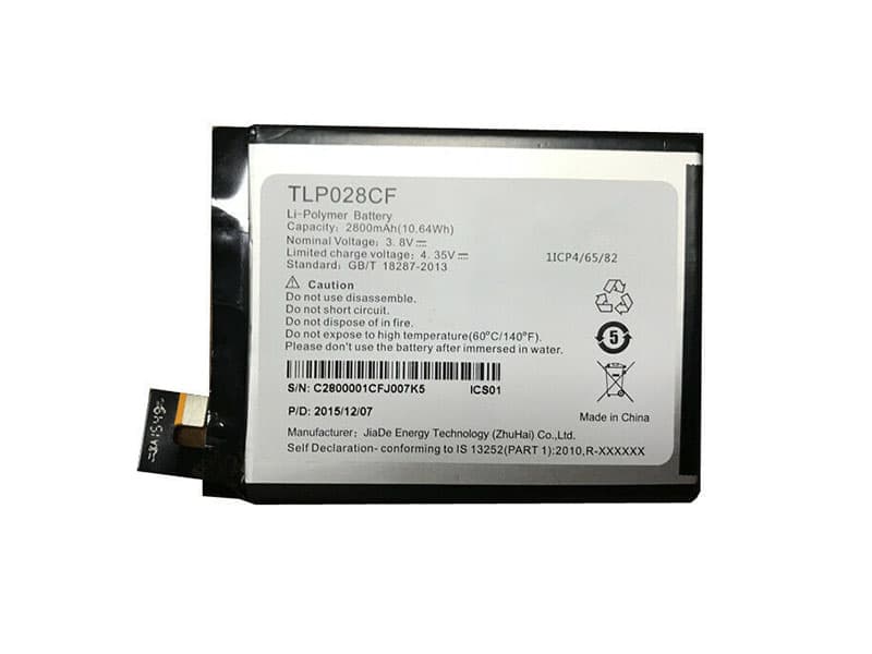 Batterie interne smartphone TLP028CF