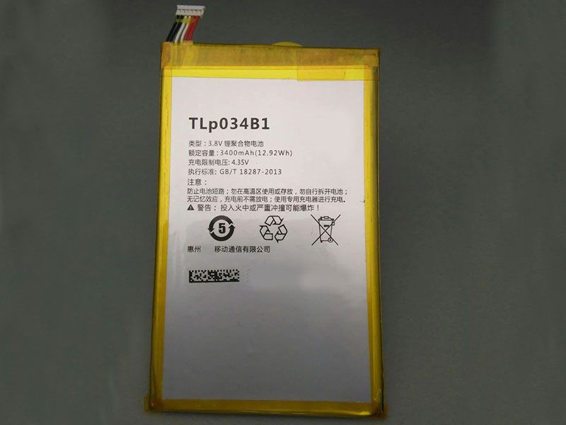 Batterie interne smartphone TLP034B1