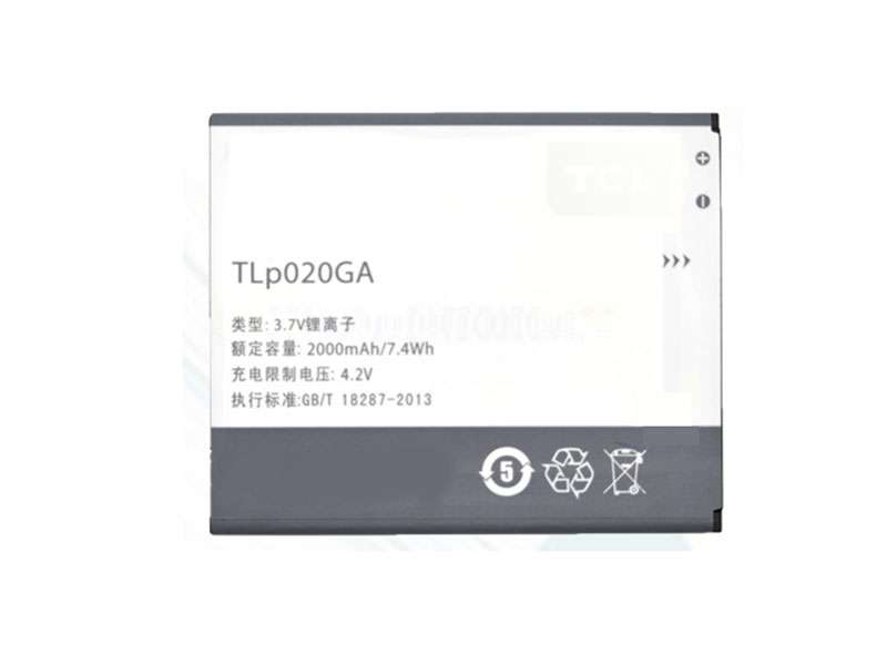 Batterie interne smartphone TLp020GA