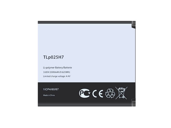 Batterie interne smartphone TLp025H7