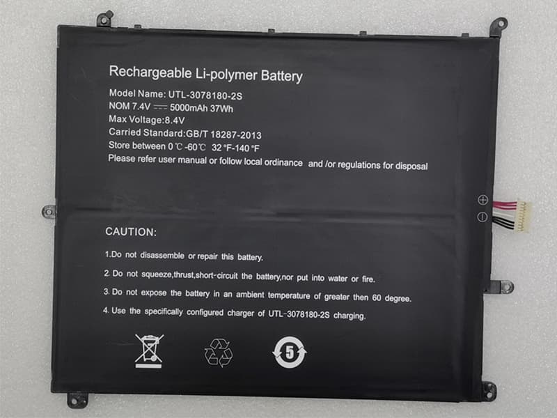 Batterie ordinateur portable UTL-3078180-2S