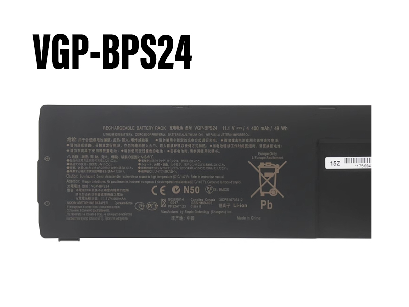 Batterie ordinateur portable VGP-BPS24