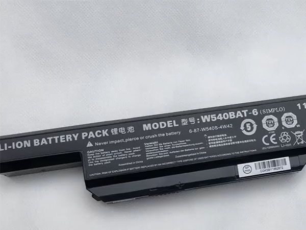 Batterie ordinateur portable 6-87-W540S-4W42