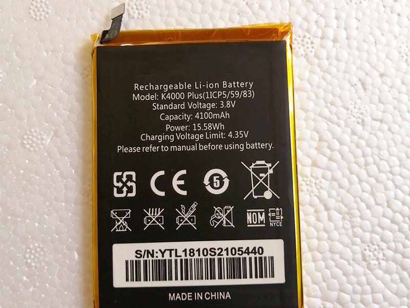 Batterie interne smartphone k4000plus