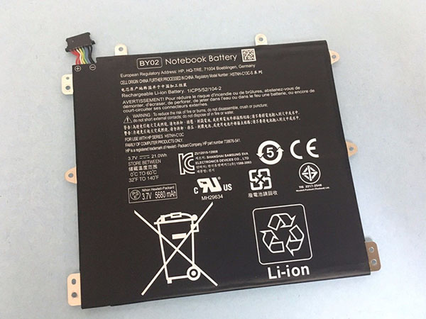 Batterie interne tablette BY02