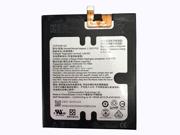 Batterie interne tablette L15D1P32