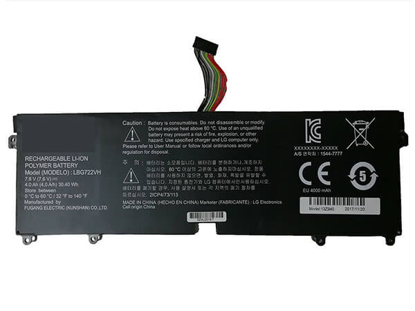 Batterie ordinateur portable LBG722VH