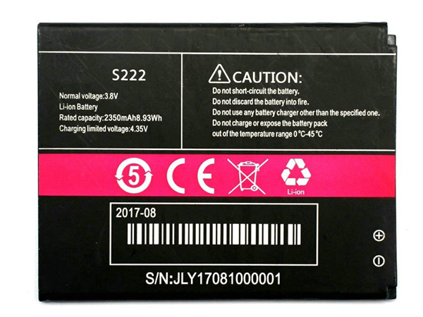 Batterie interne smartphone S222
